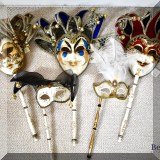 D17. Venetian masks.
